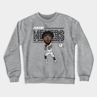 Jakobi Meyers Las Vegas Cartoon Crewneck Sweatshirt